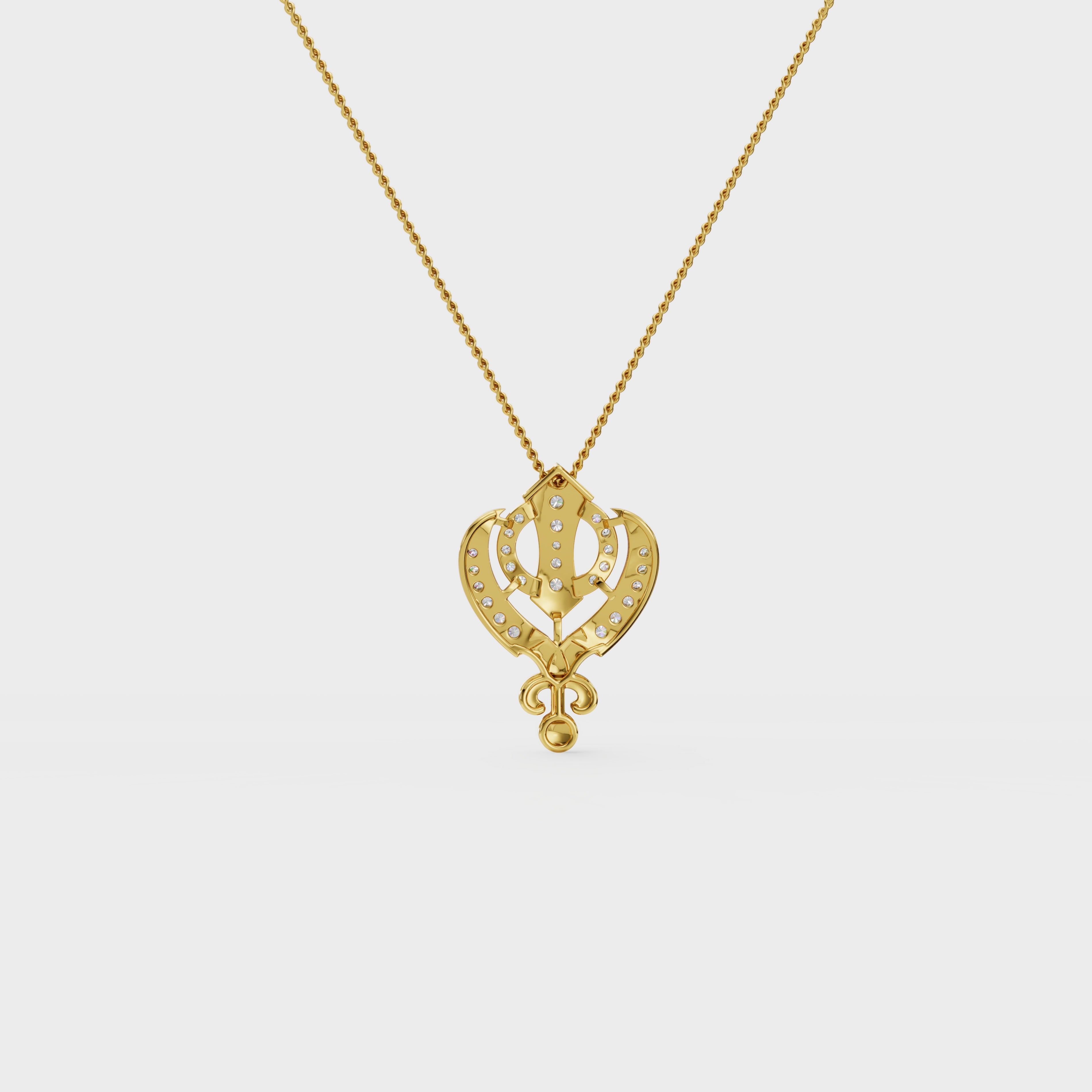 Spiritual SIKH Warrior Pendant