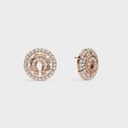 Sunburst Bloom Diamond Earrings