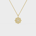 Geometric bloom pendant