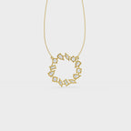 Celestial Orbit Diamond Pendant