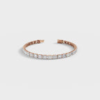 Classic Emerald Cut Diamond Bracelet