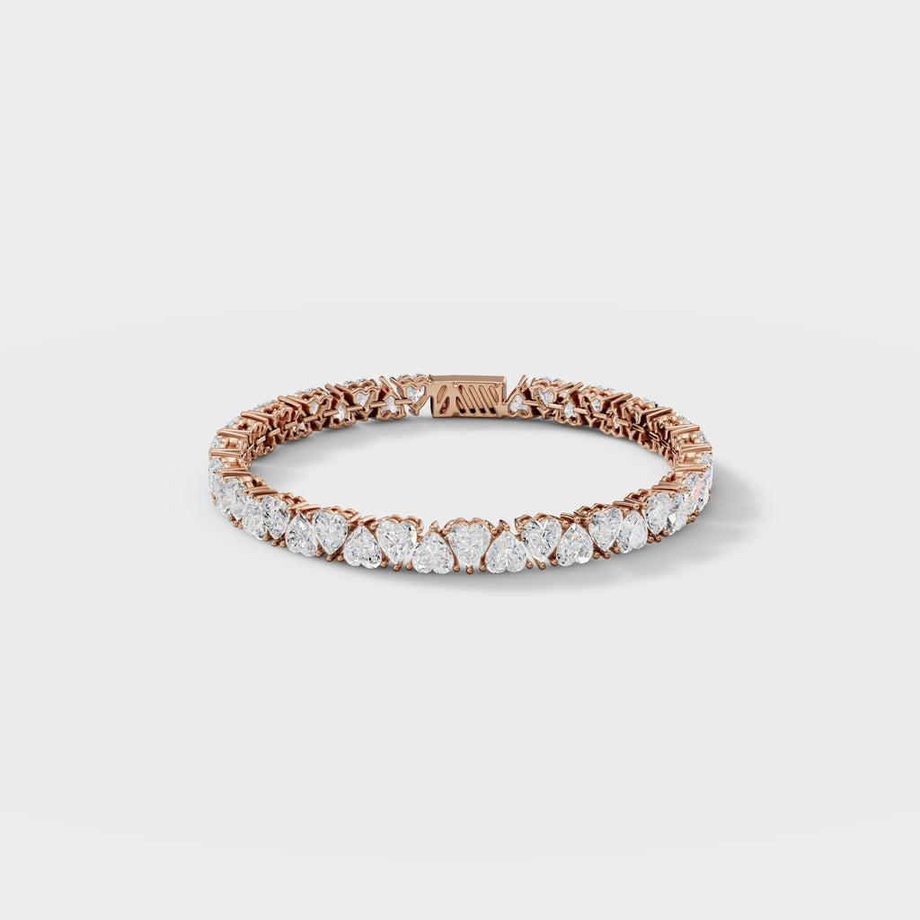 Heart On My Sleev Diamond Bracelet