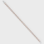 Dual-Tone Link Charm Bracelet