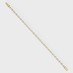 Prong-Set Diamond Tennis Cuff
