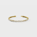 Linear Luxe Baguette Cut Bracelet