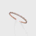Dual-Tone Link Charm Bracelet