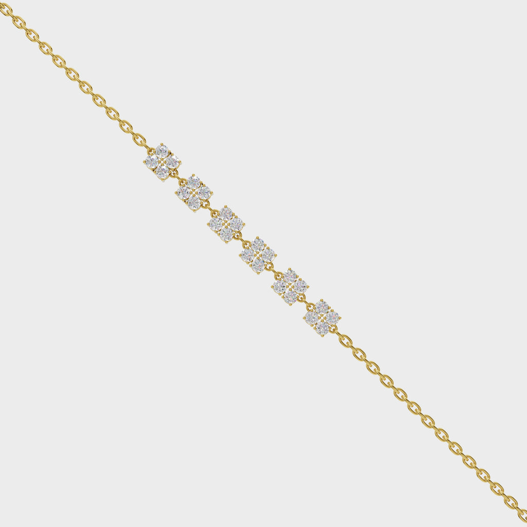 Linked Blossom Bracelet