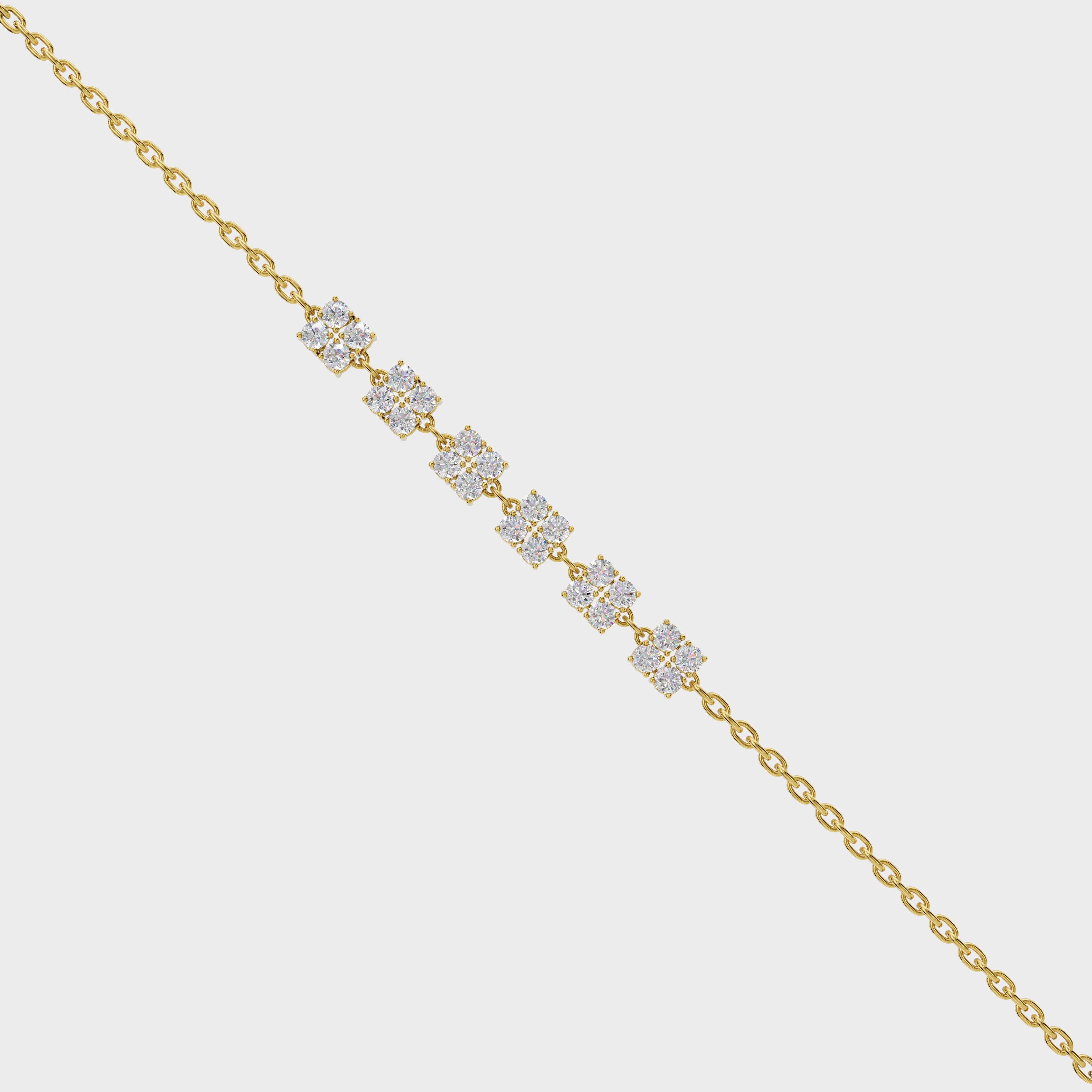 Linked Blossom Bracelet