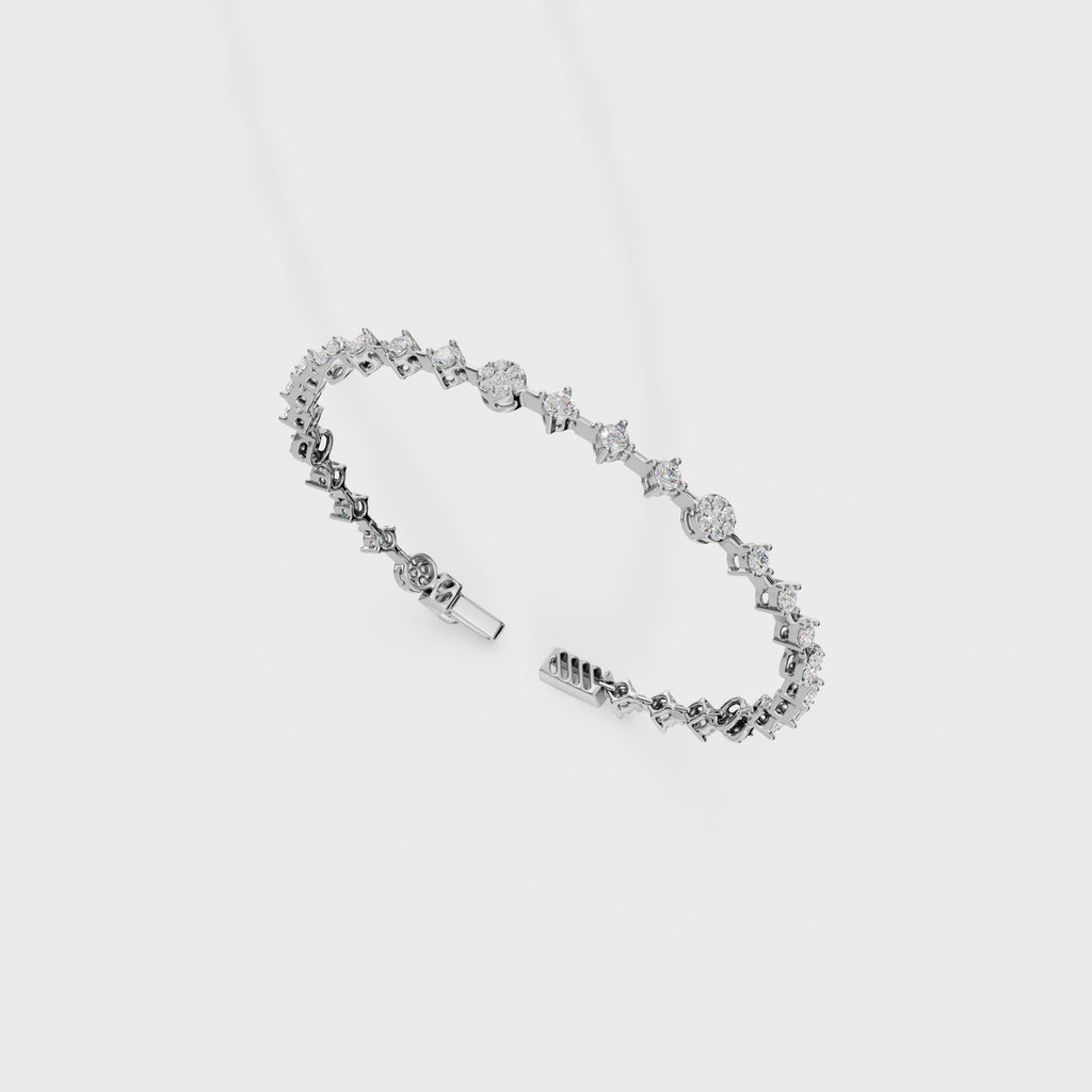 Subtle Shine iamond Tennis Bracelet