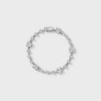 Elegant Round Cut Cubic Zirconia Tennis Bracelet