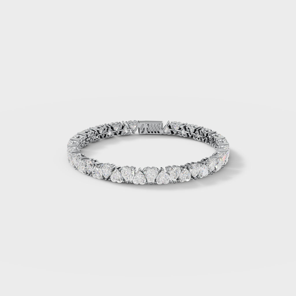 Heart On My Sleev Diamond Bracelet