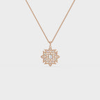 Geometric bloom pendant