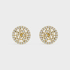 Abstract Cluster Stud Earrings