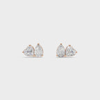 Heart &  Pear Studs