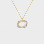 Celestial Orbit Diamond Pendant