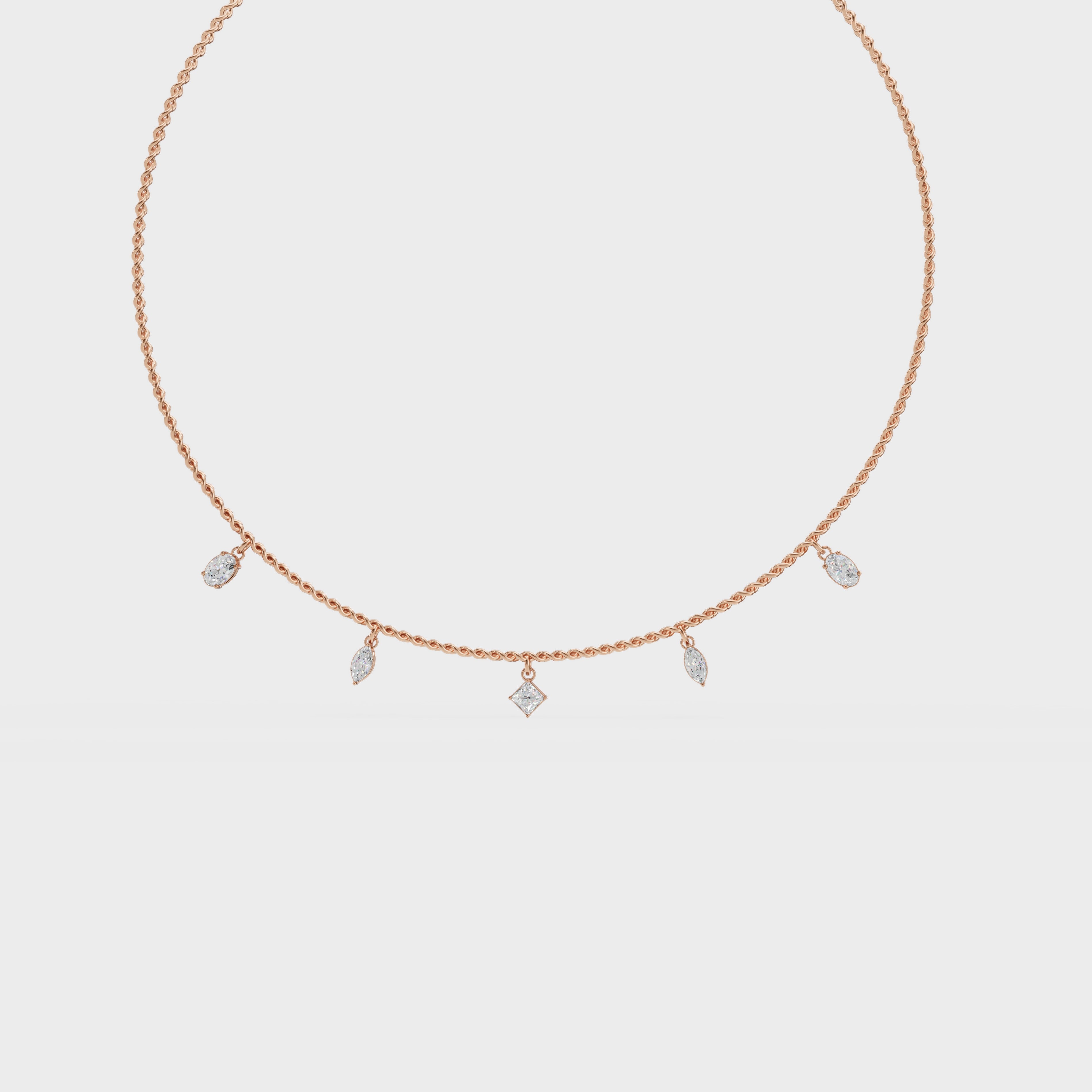 Dazzling constellation diamonds charm PWPE-20