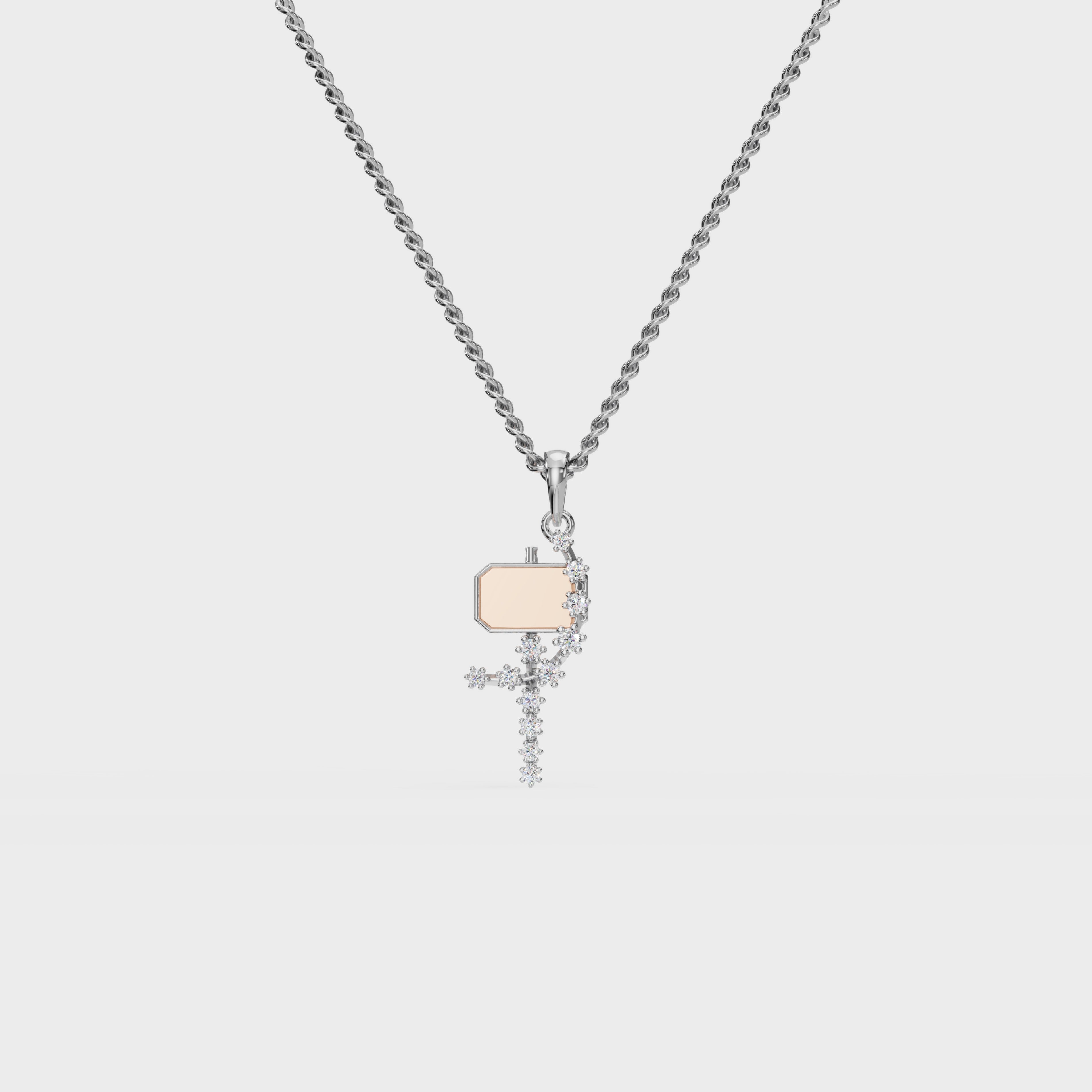 Single Station Key Pendant