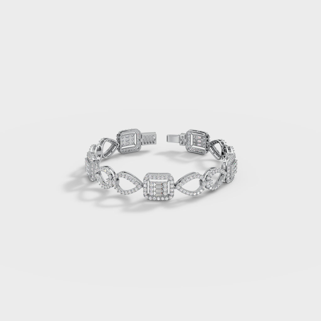 Quadrille Diamond Bracelet