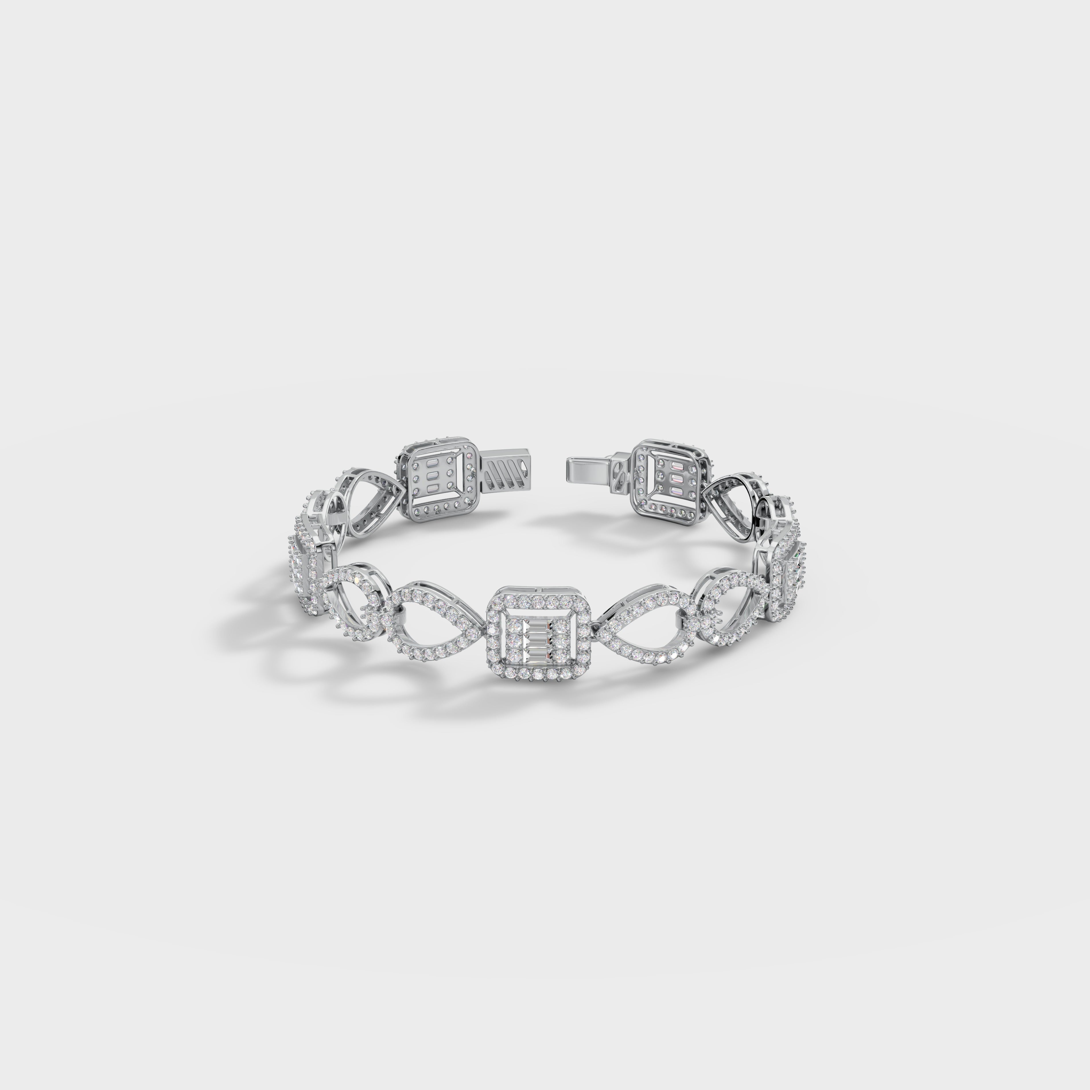 Quadrille Diamond Bracelet