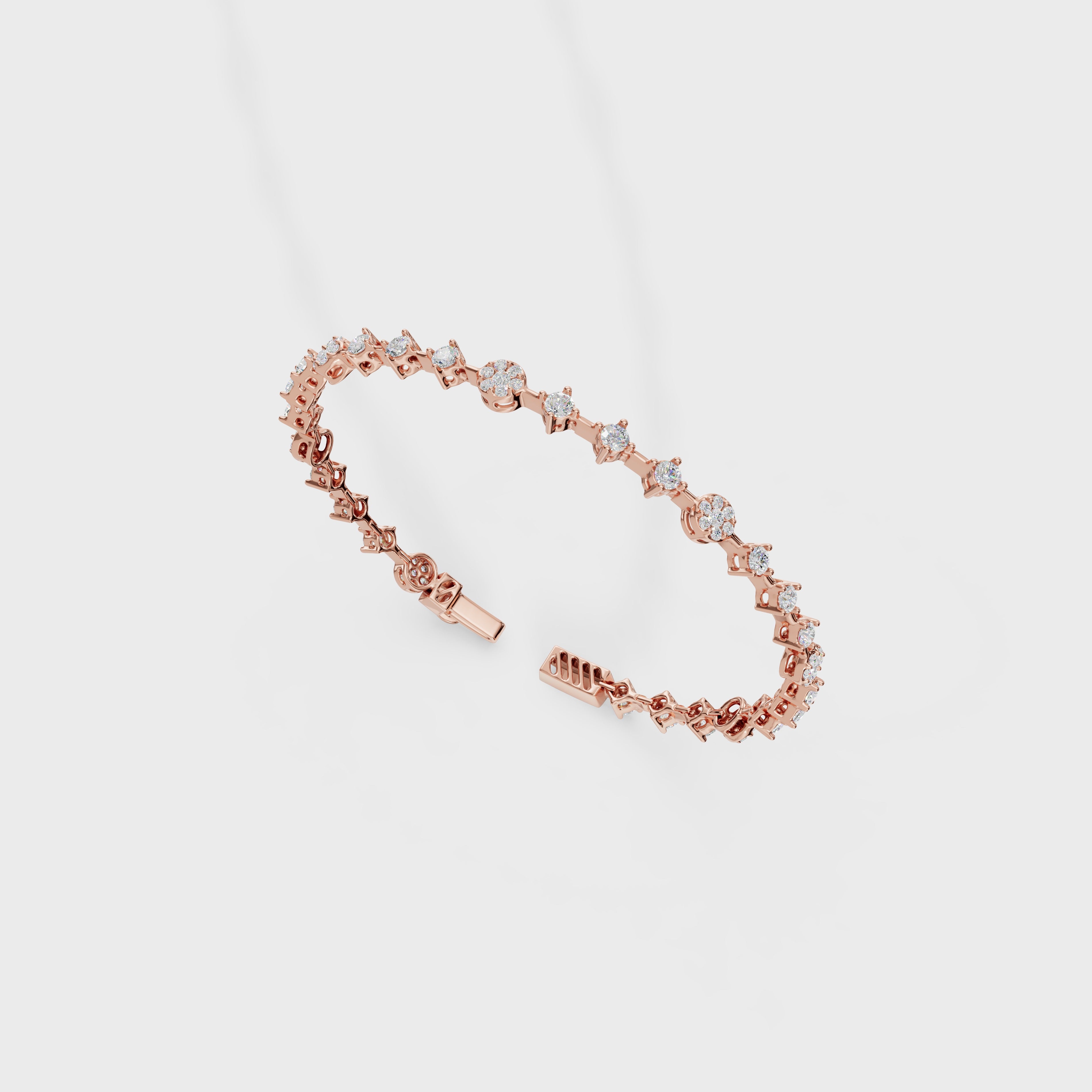Subtle Shine iamond Tennis Bracelet