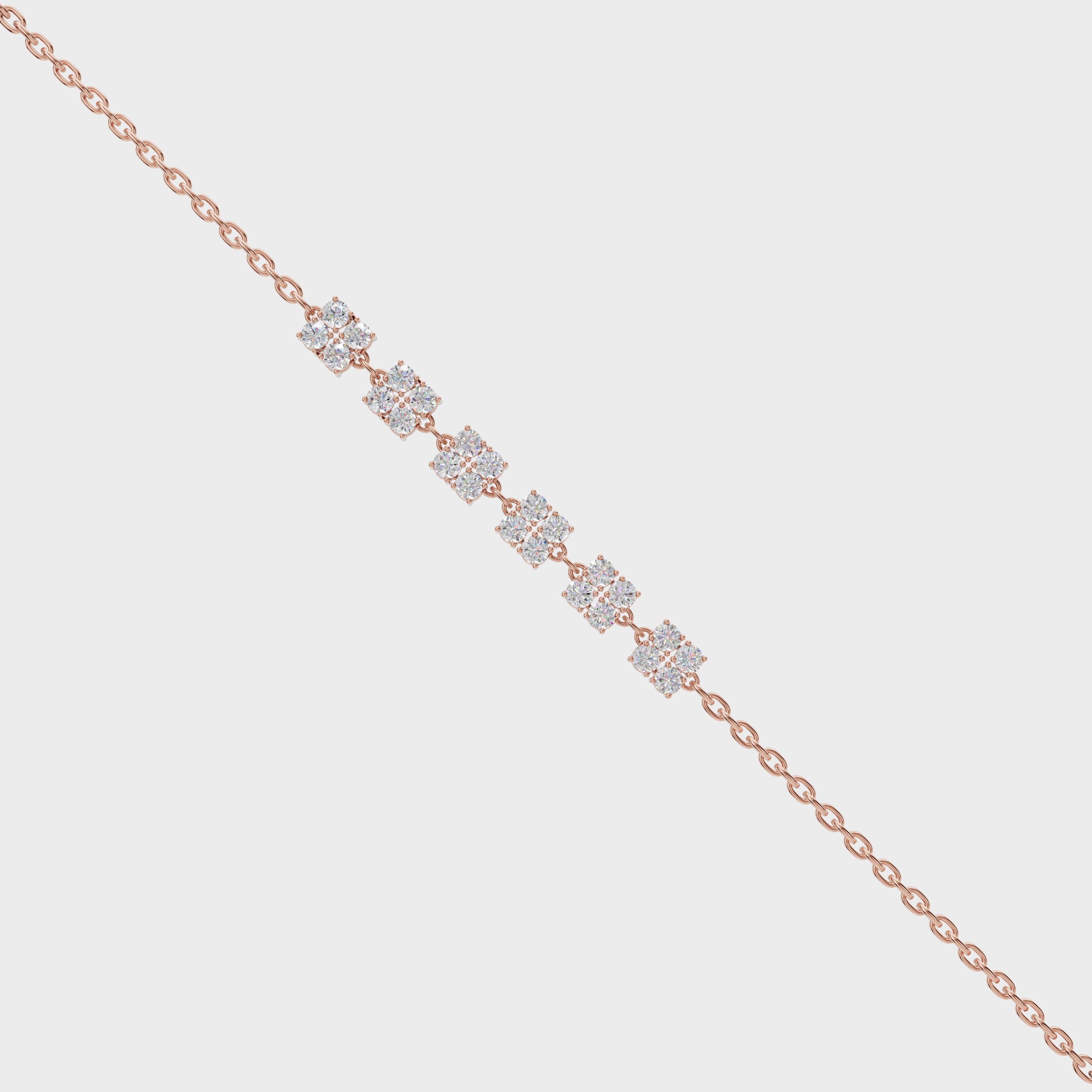 Linked Blossom Bracelet