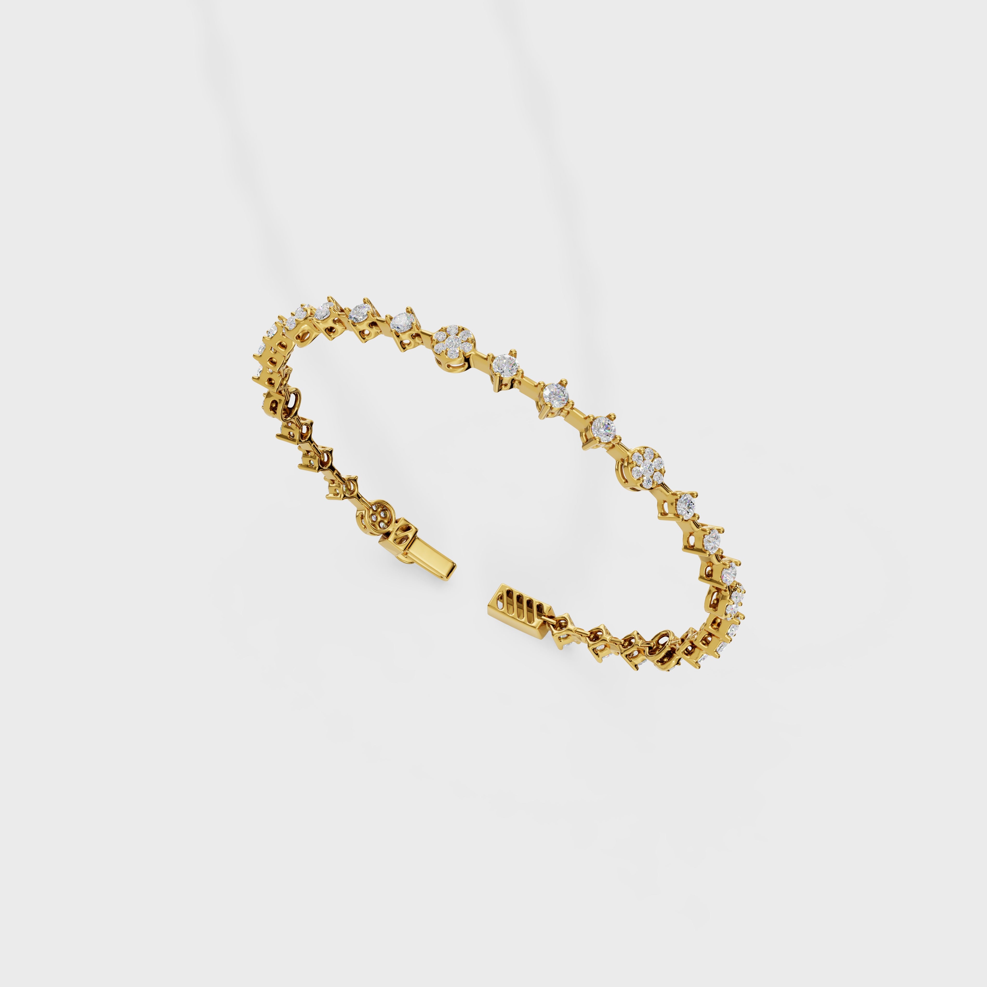 Subtle Shine iamond Tennis Bracelet