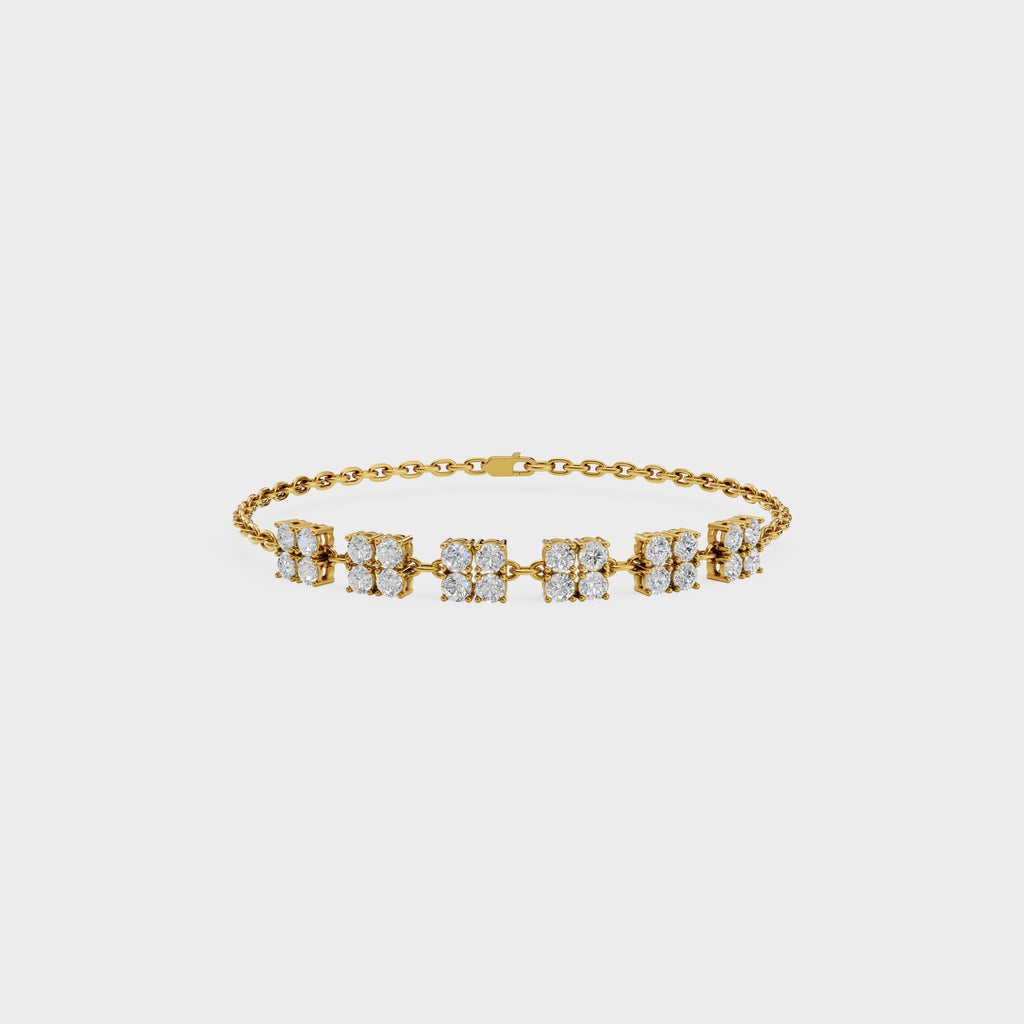 Linked Blossom Bracelet