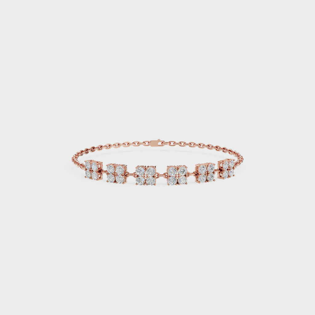 Linked Blossom Bracelet