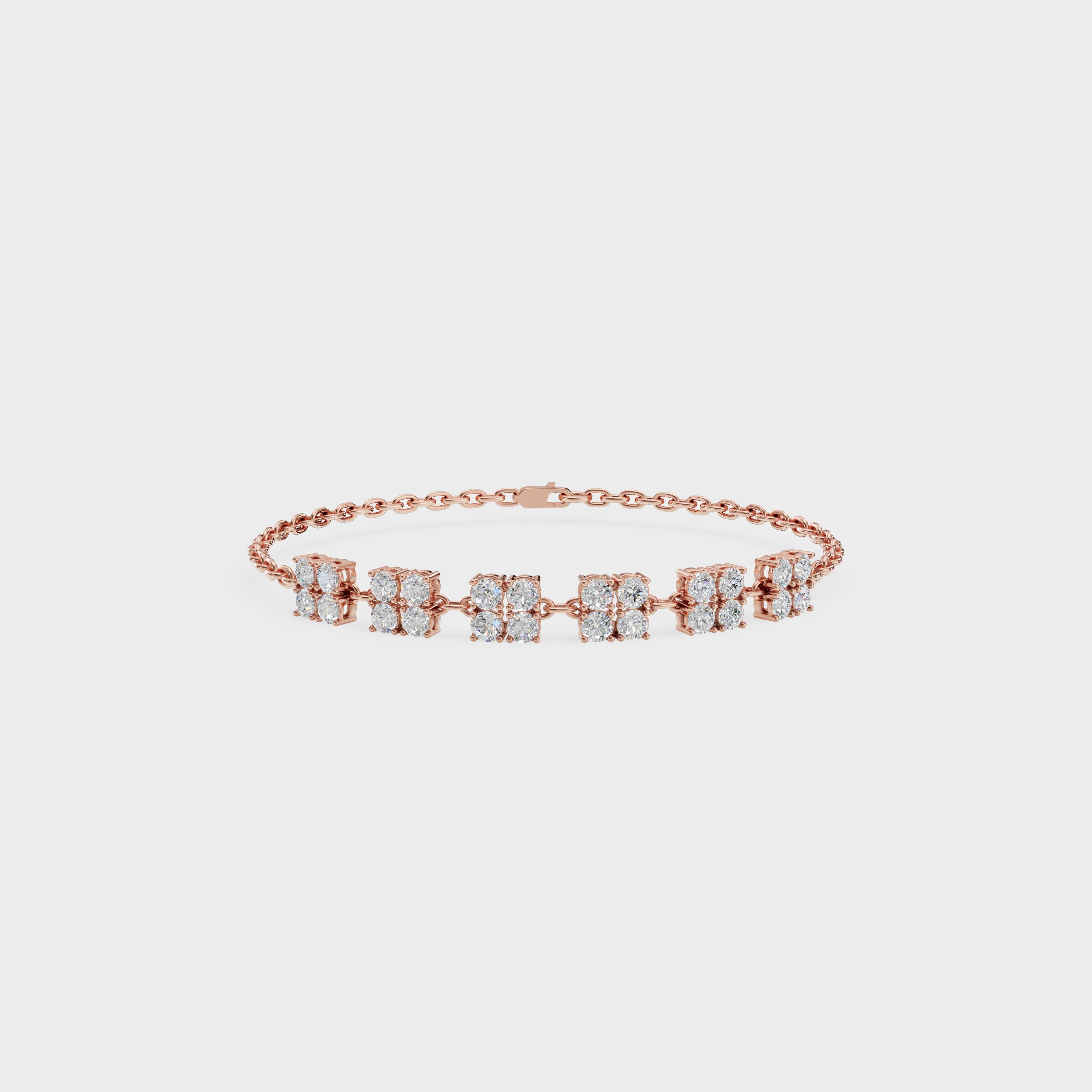 Linked Blossom Bracelet