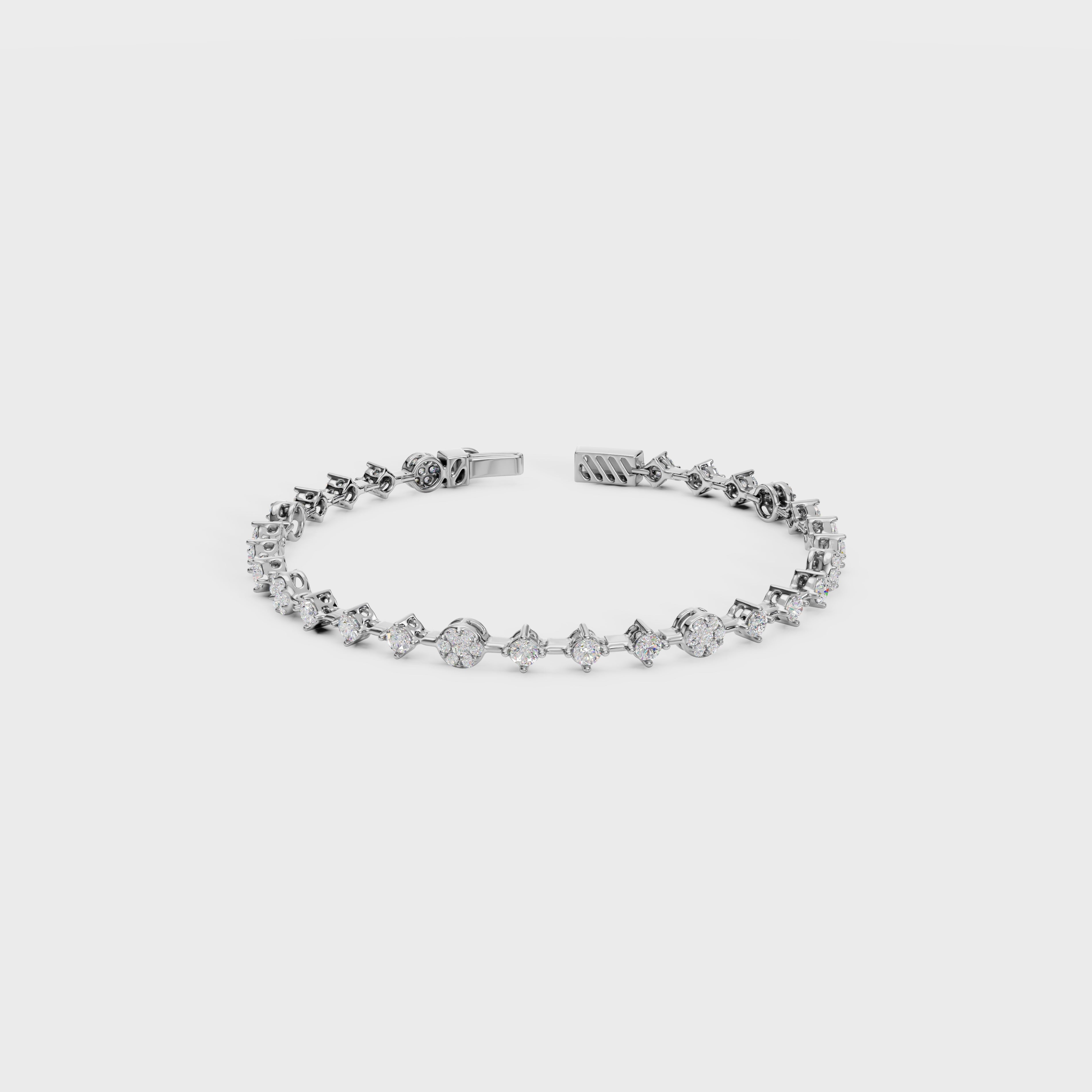 Subtle Shine iamond Tennis Bracelet