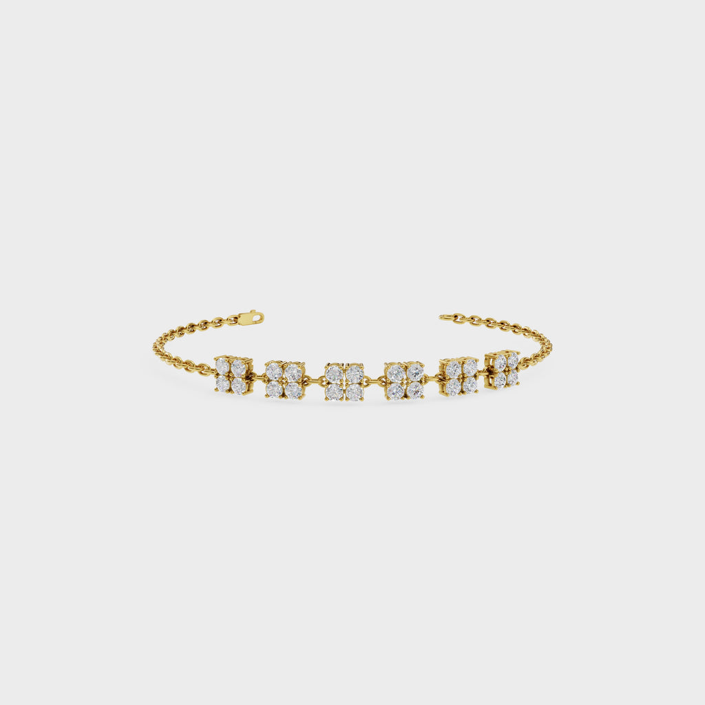 Linked Blossom Bracelet