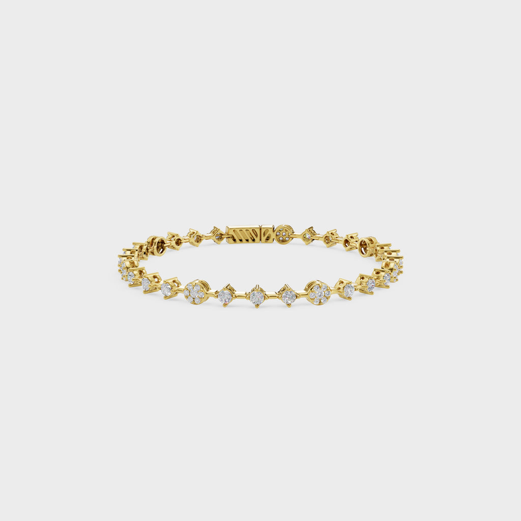 Subtle Shine iamond Tennis Bracelet
