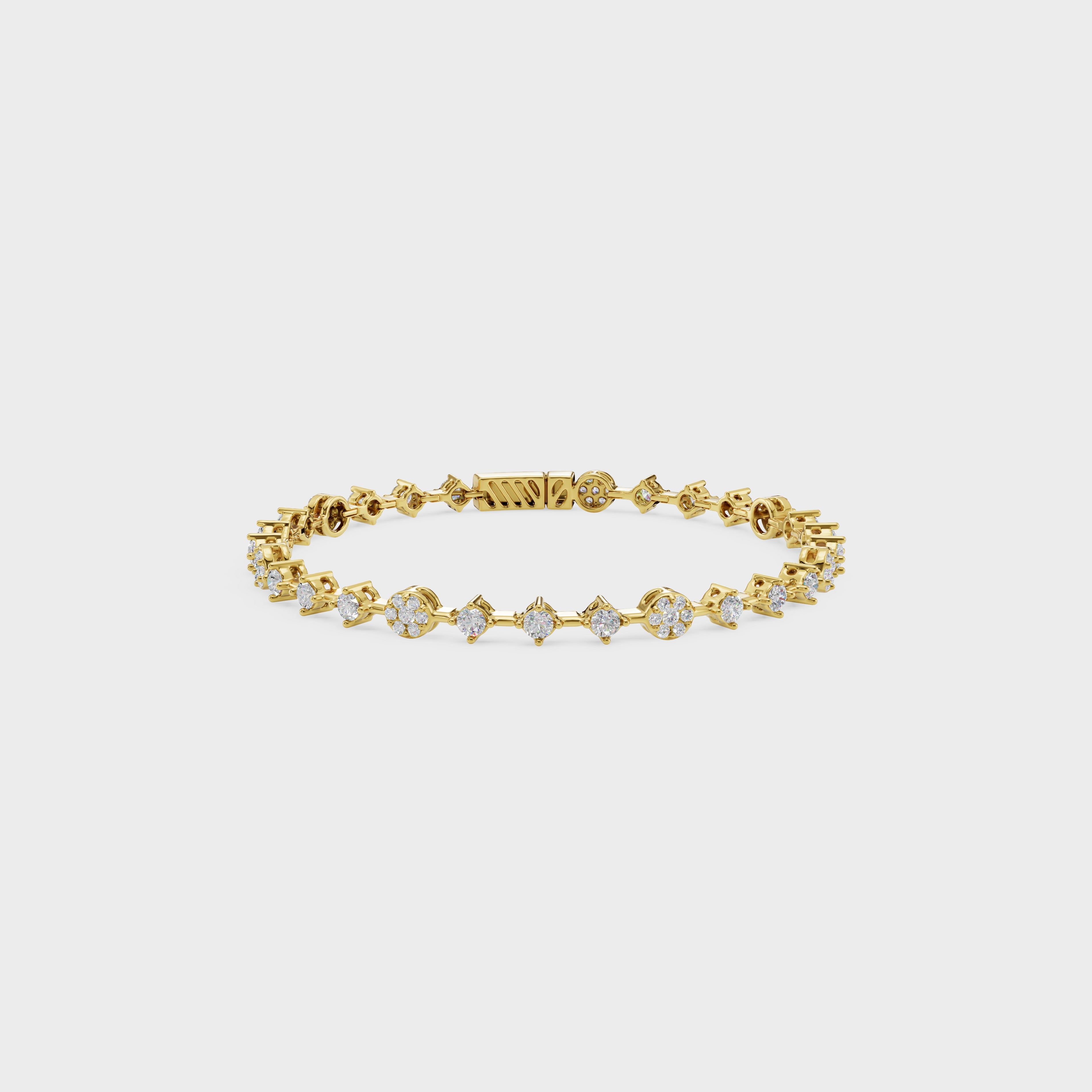 Subtle Shine iamond Tennis Bracelet