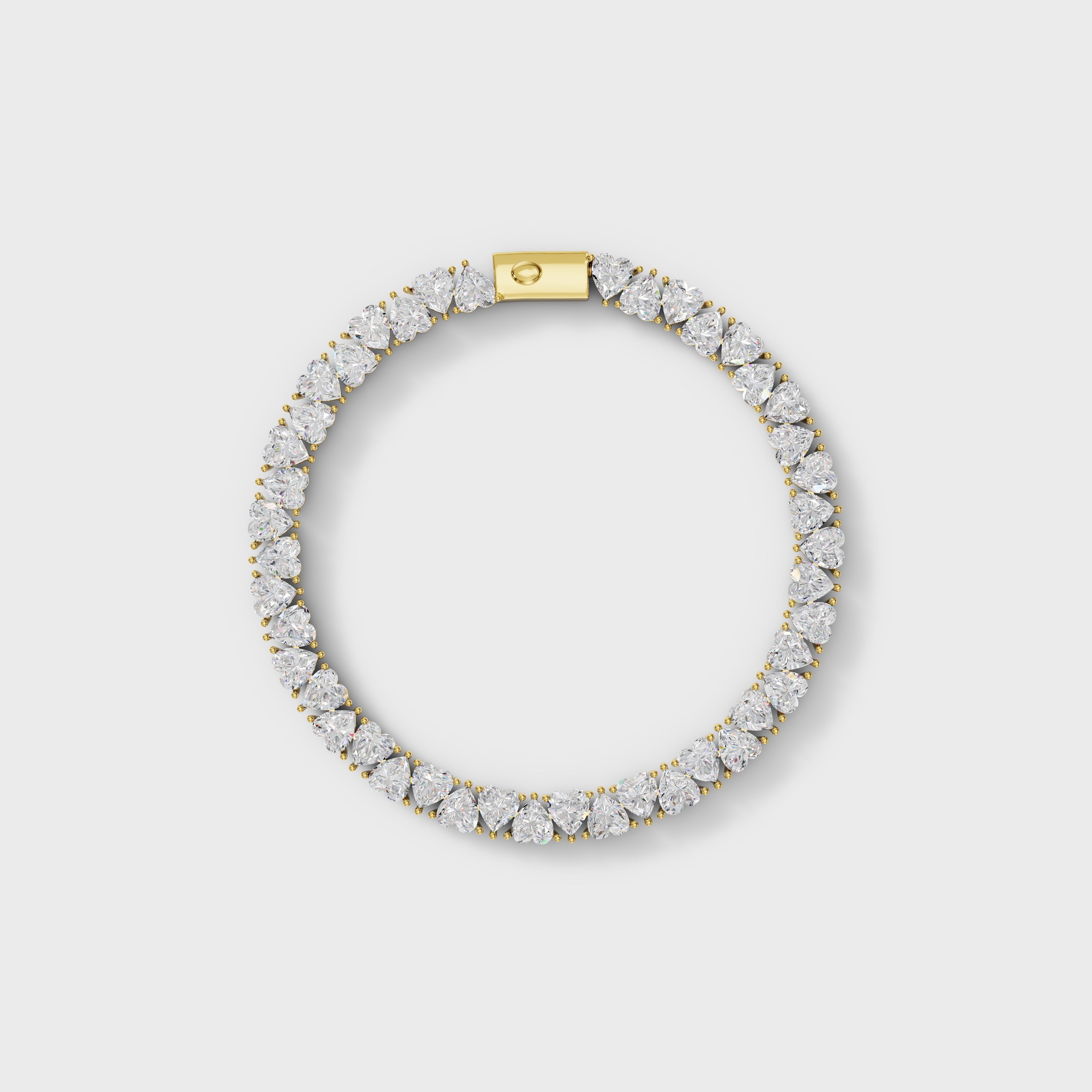 Heart On My Sleev Diamond Bracelet