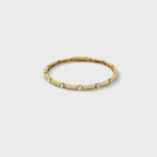 Diamond Station Cuff Bracelet