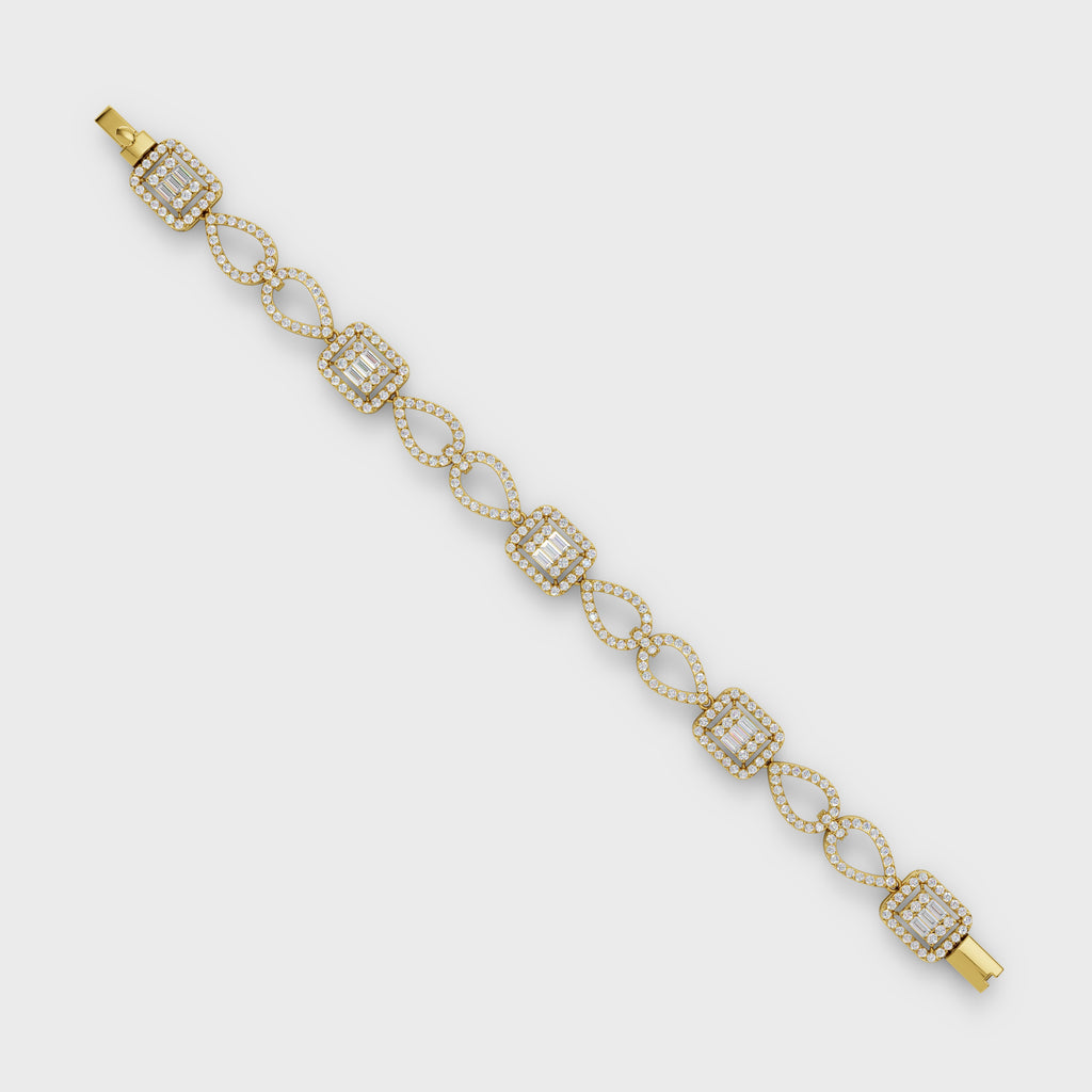 Quadrille Diamond Bracelet