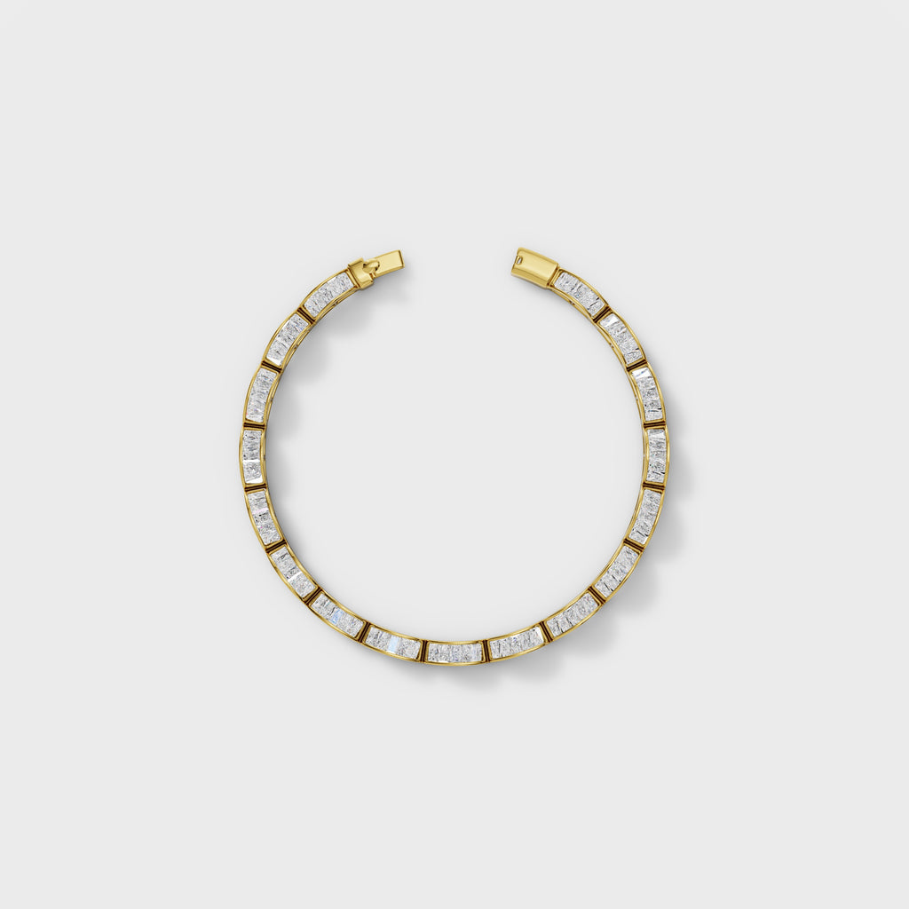 The Baguette Cut Brilliance Bracelet