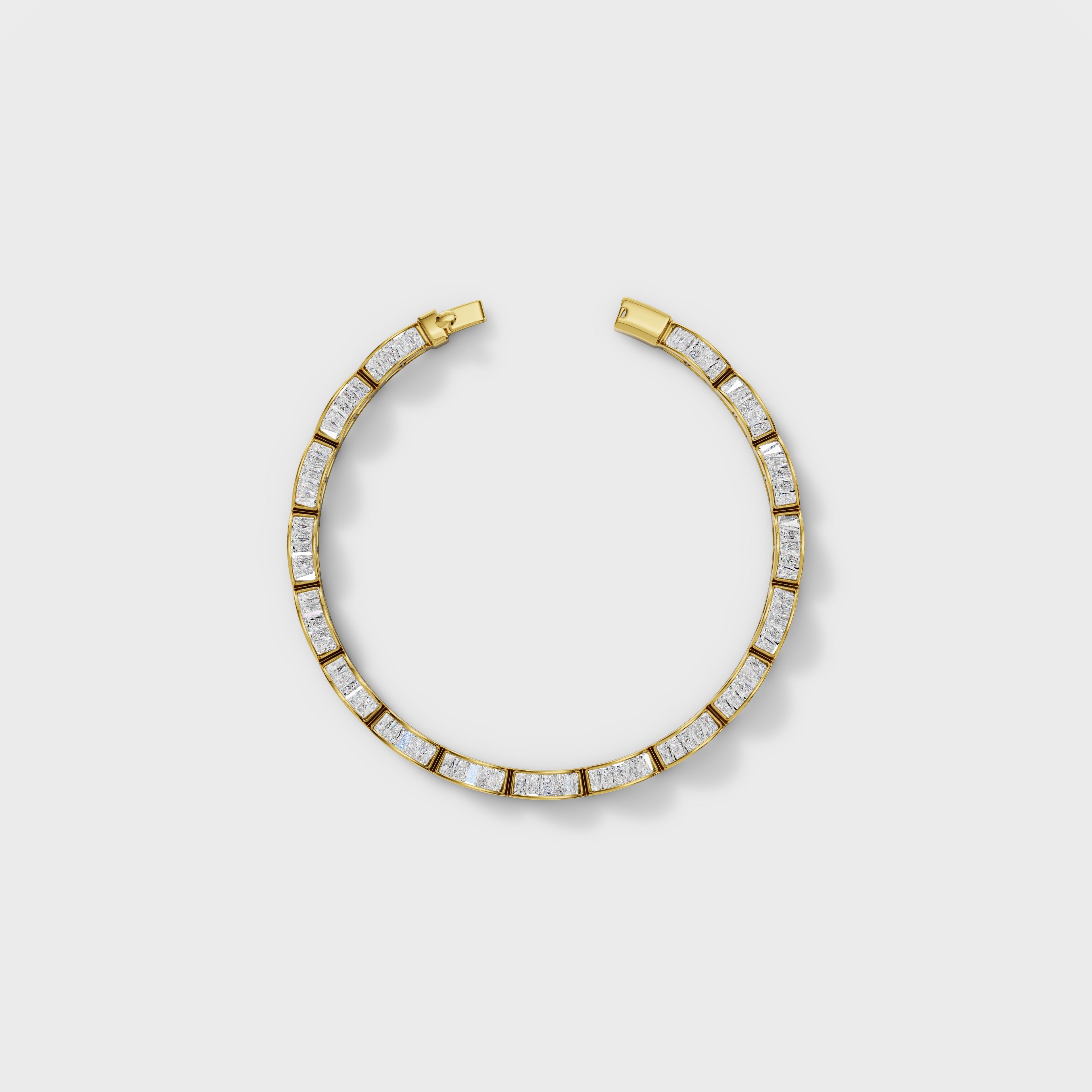 The Baguette Cut Brilliance Bracelet