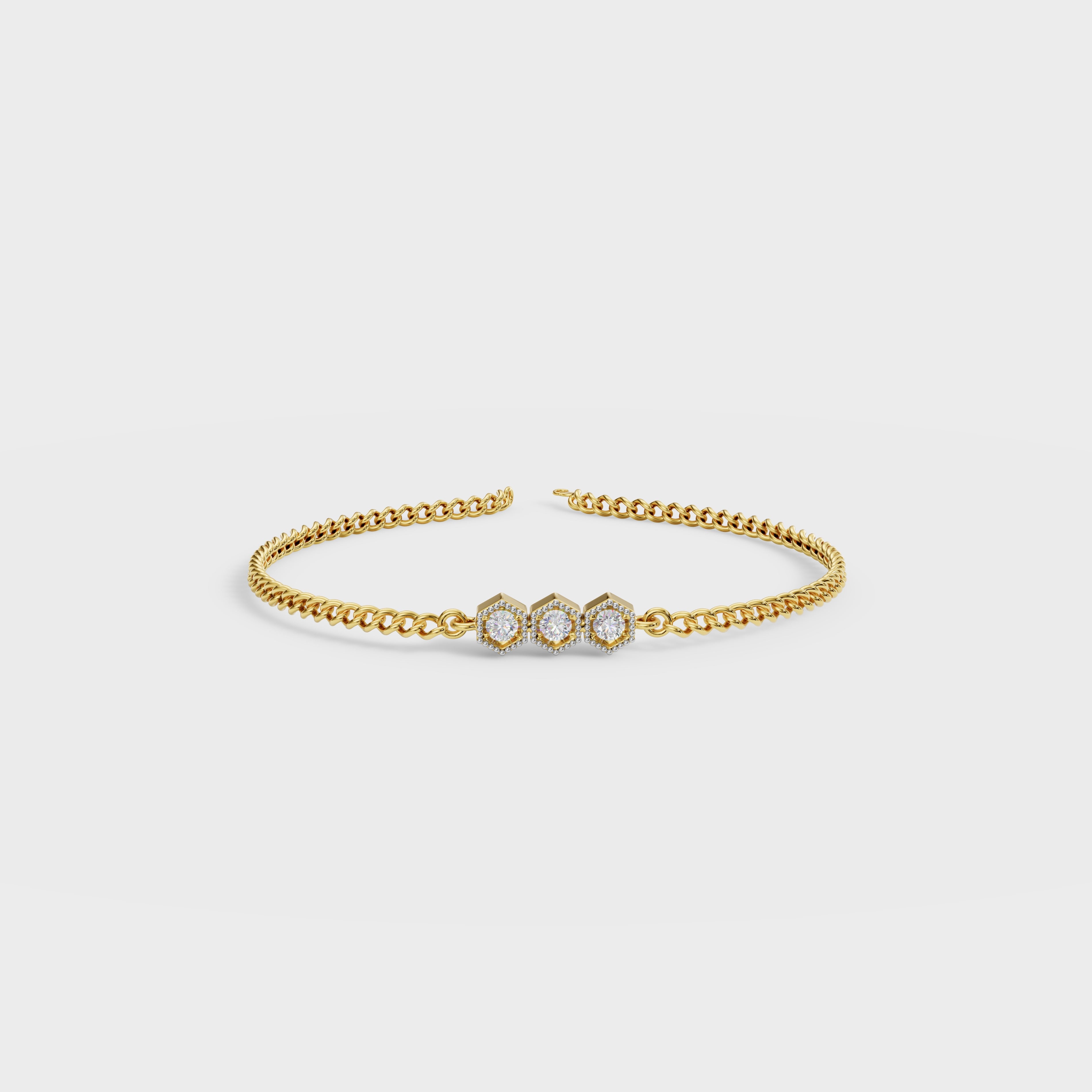 Dainty Diamond Bracelet