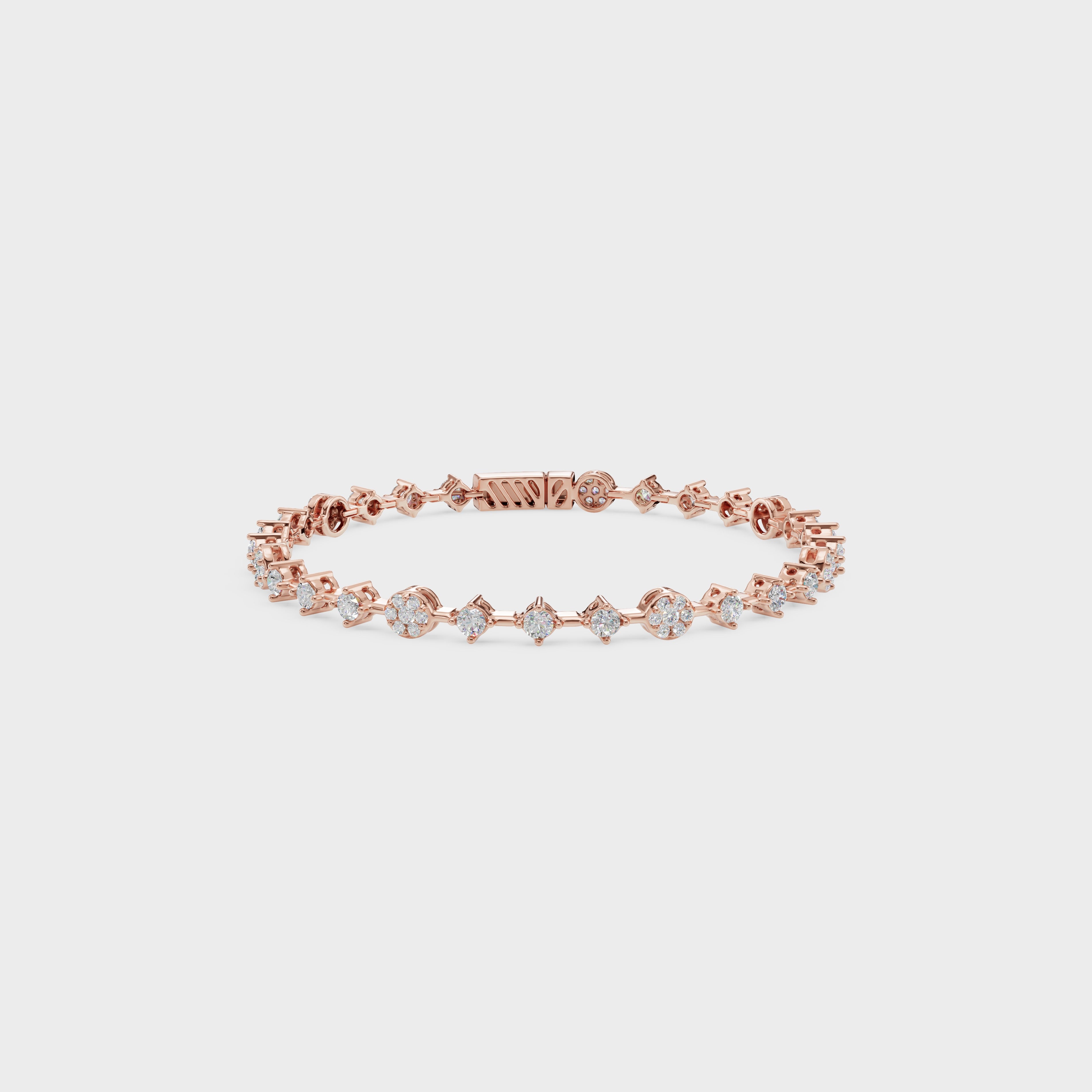 Subtle Shine iamond Tennis Bracelet