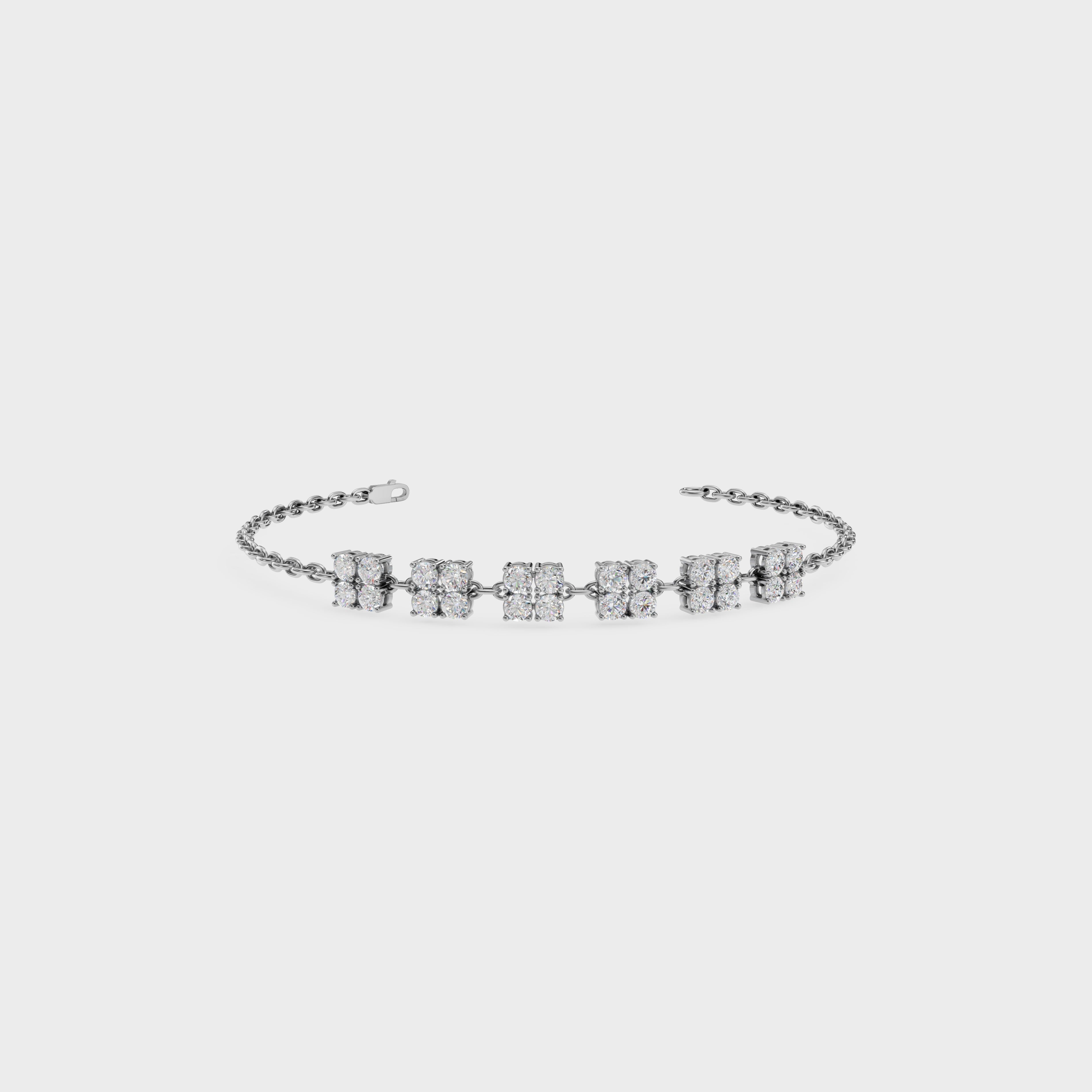 Linked Blossom Bracelet