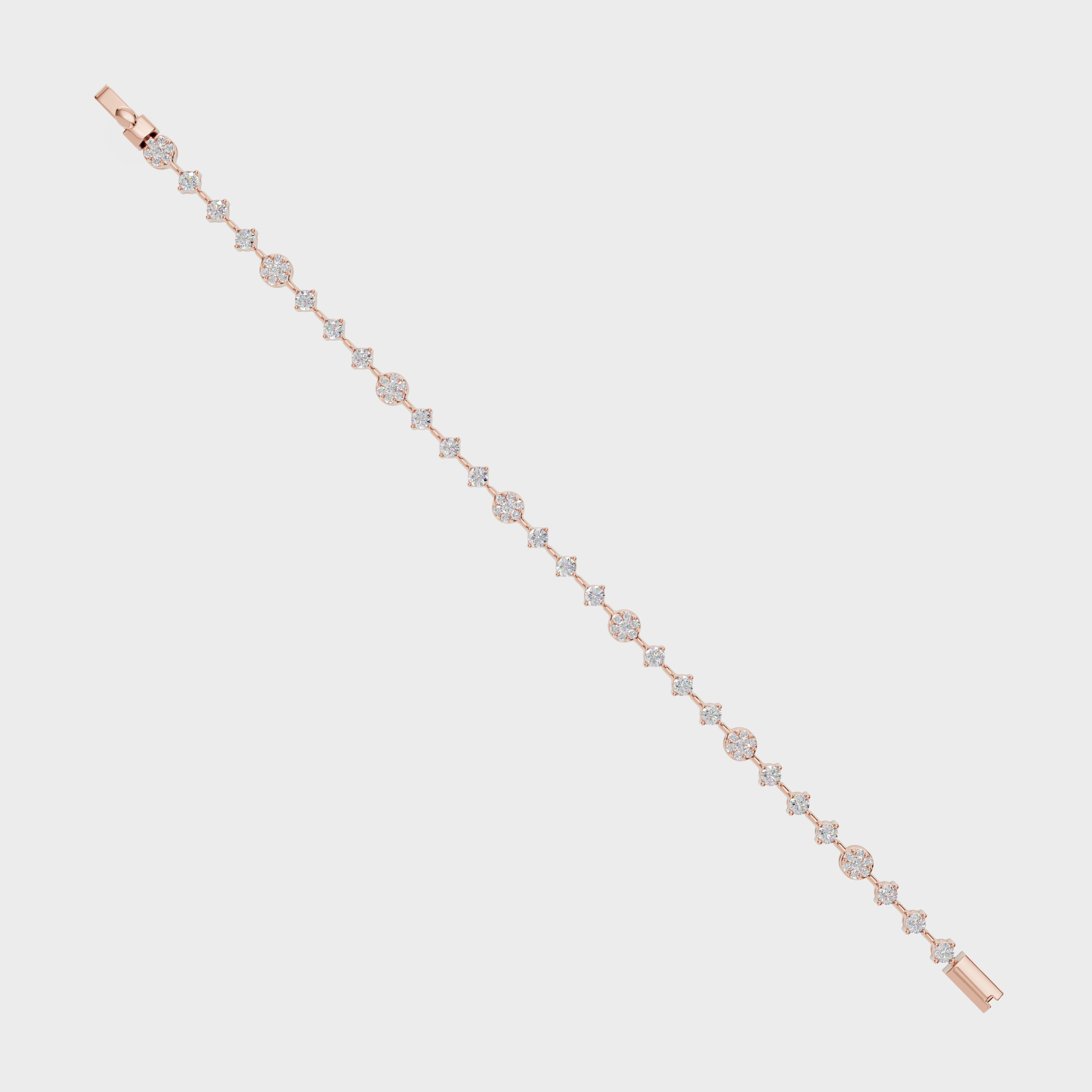 Subtle Shine iamond Tennis Bracelet