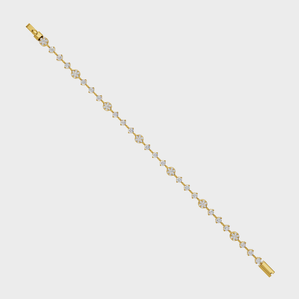 Subtle Shine iamond Tennis Bracelet