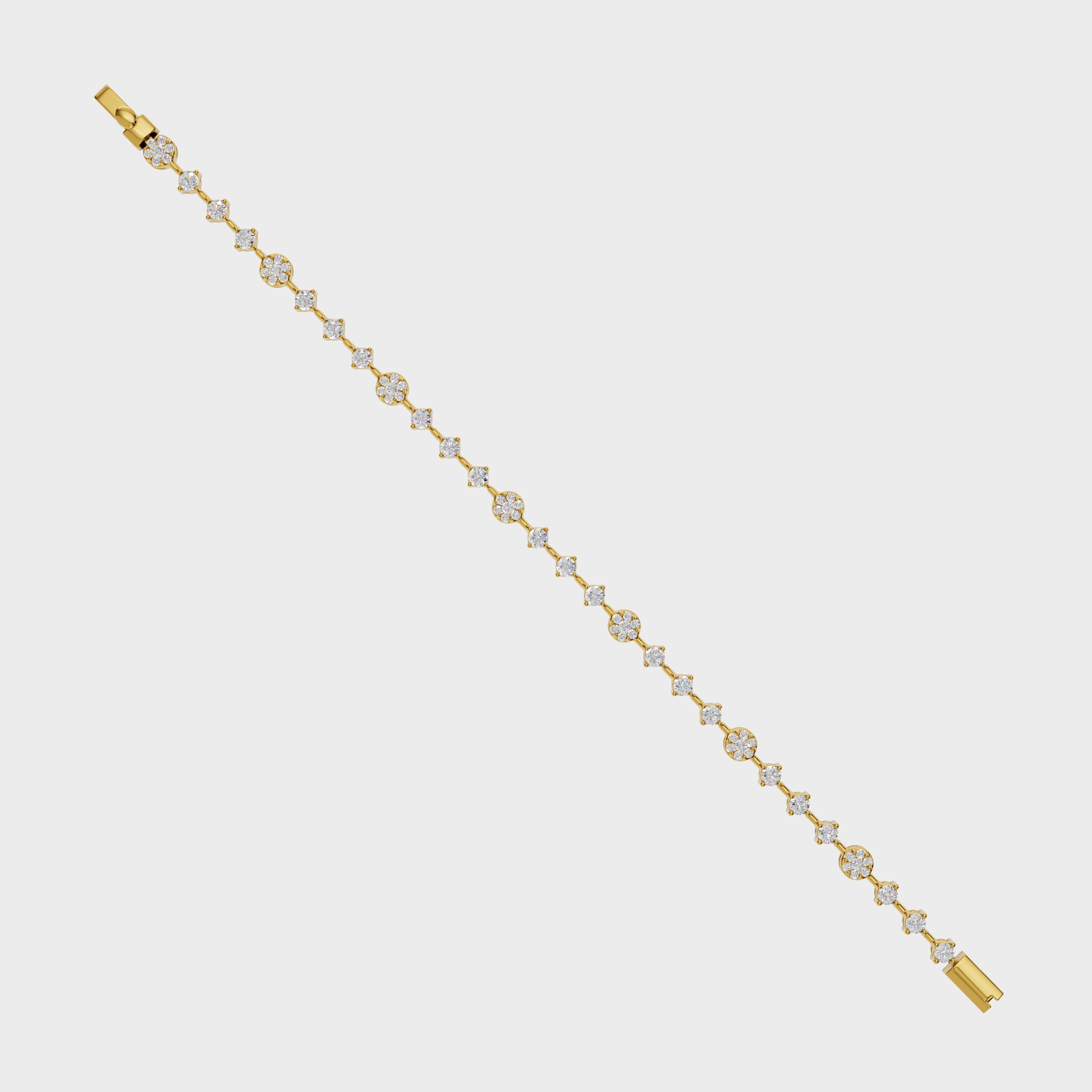 Subtle Shine iamond Tennis Bracelet