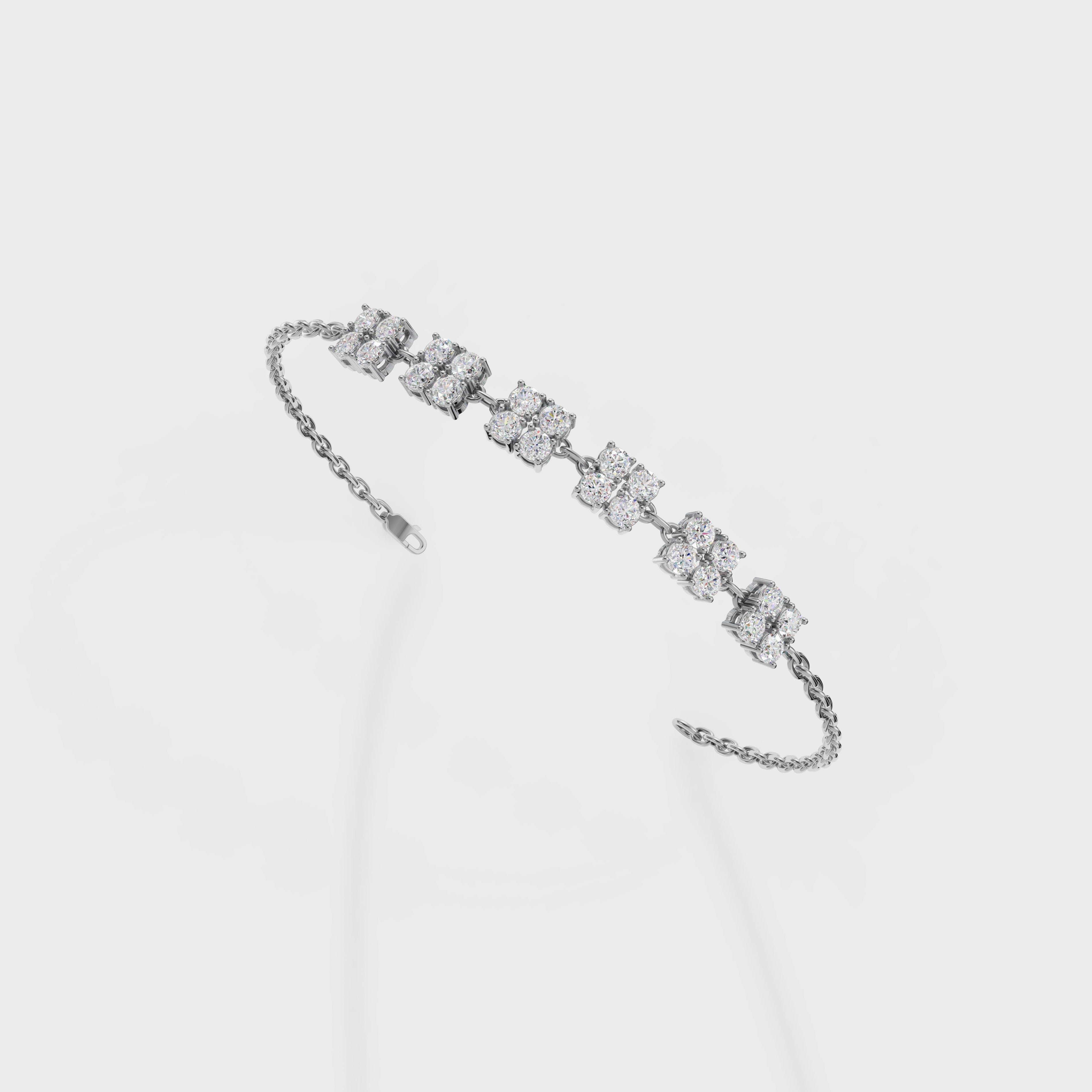 Linked Blossom Bracelet