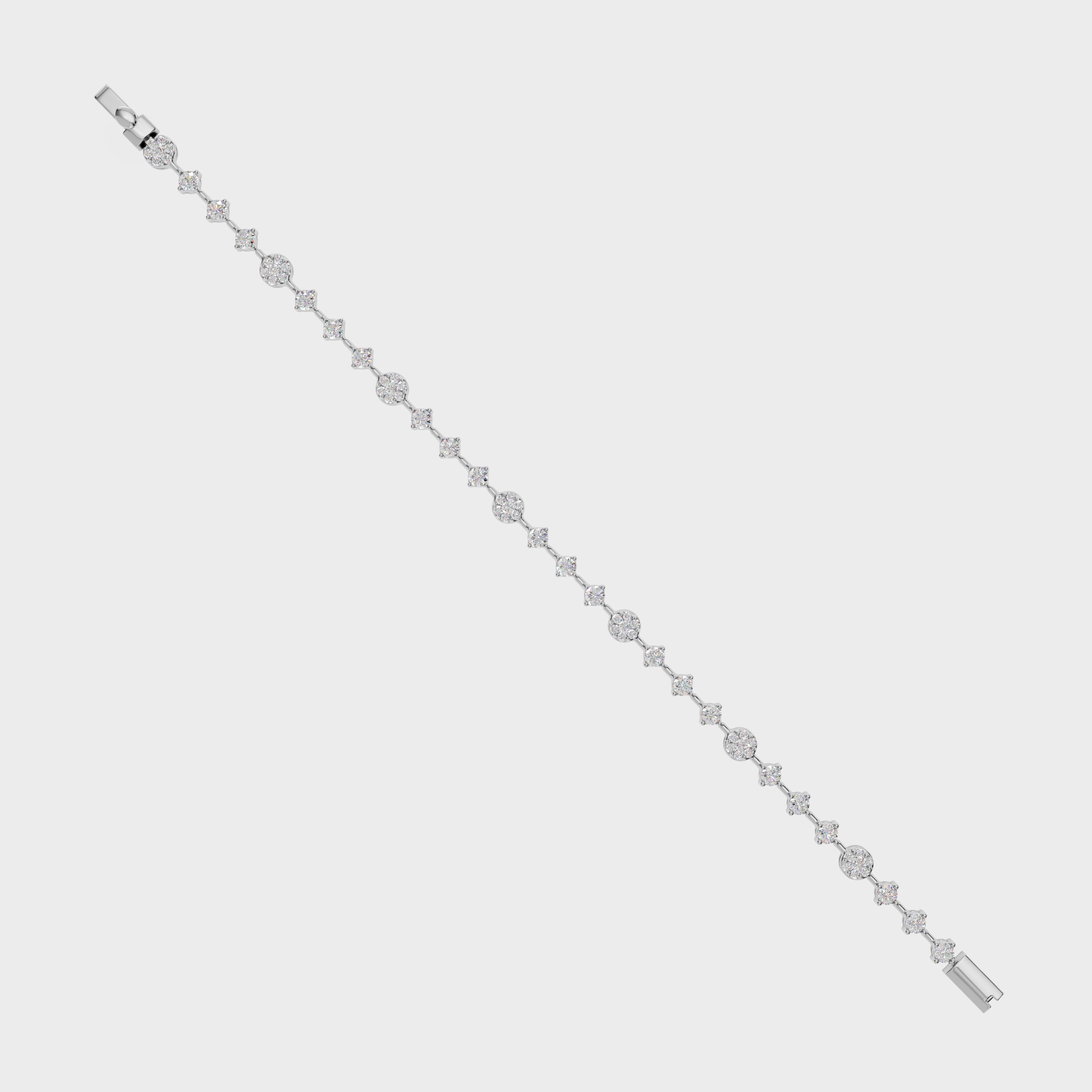 Subtle Shine iamond Tennis Bracelet