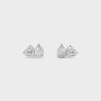 Heart &  Pear Studs