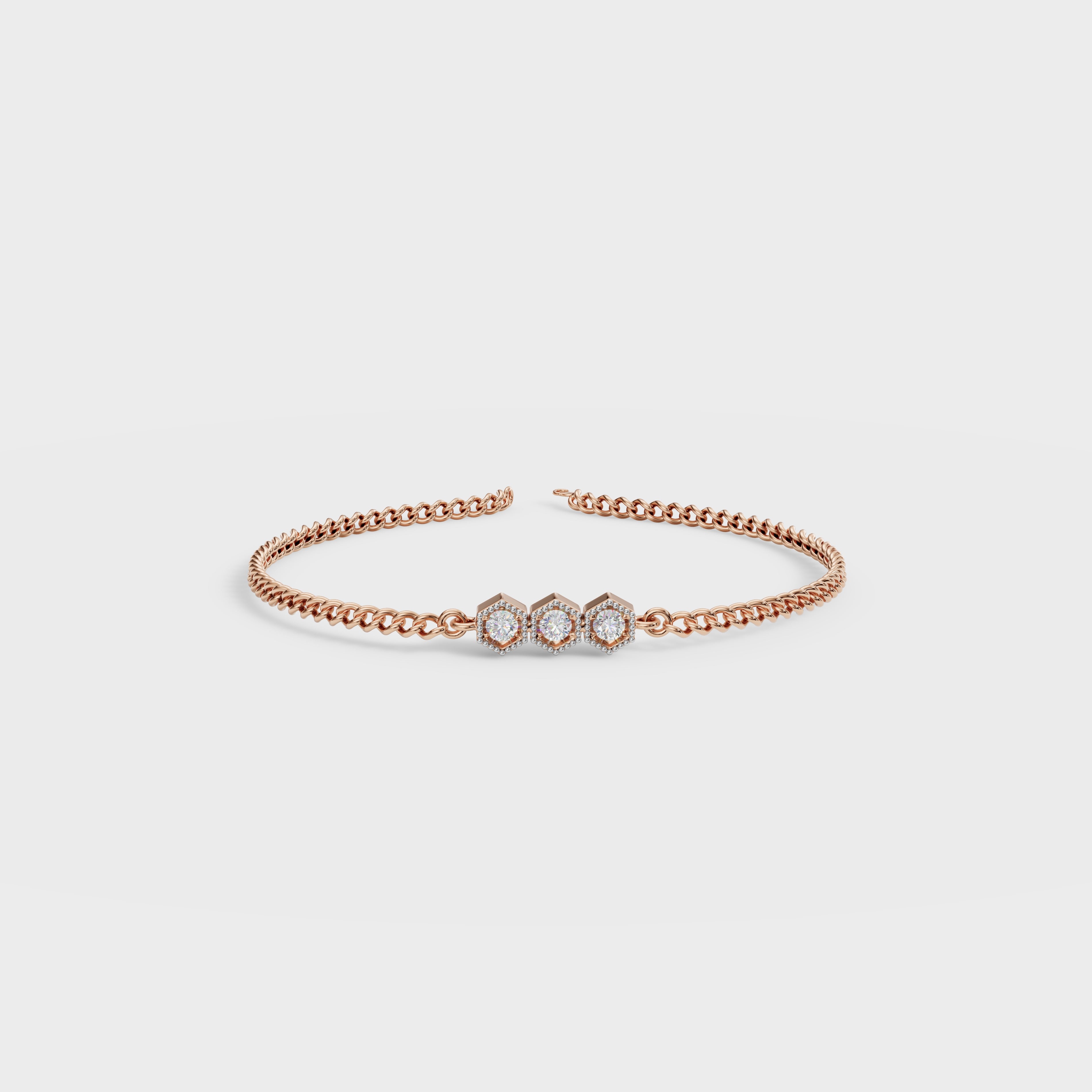 Dainty Diamond Bracelet