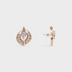 Marquise Cut 2 in 1 Stud And Drops