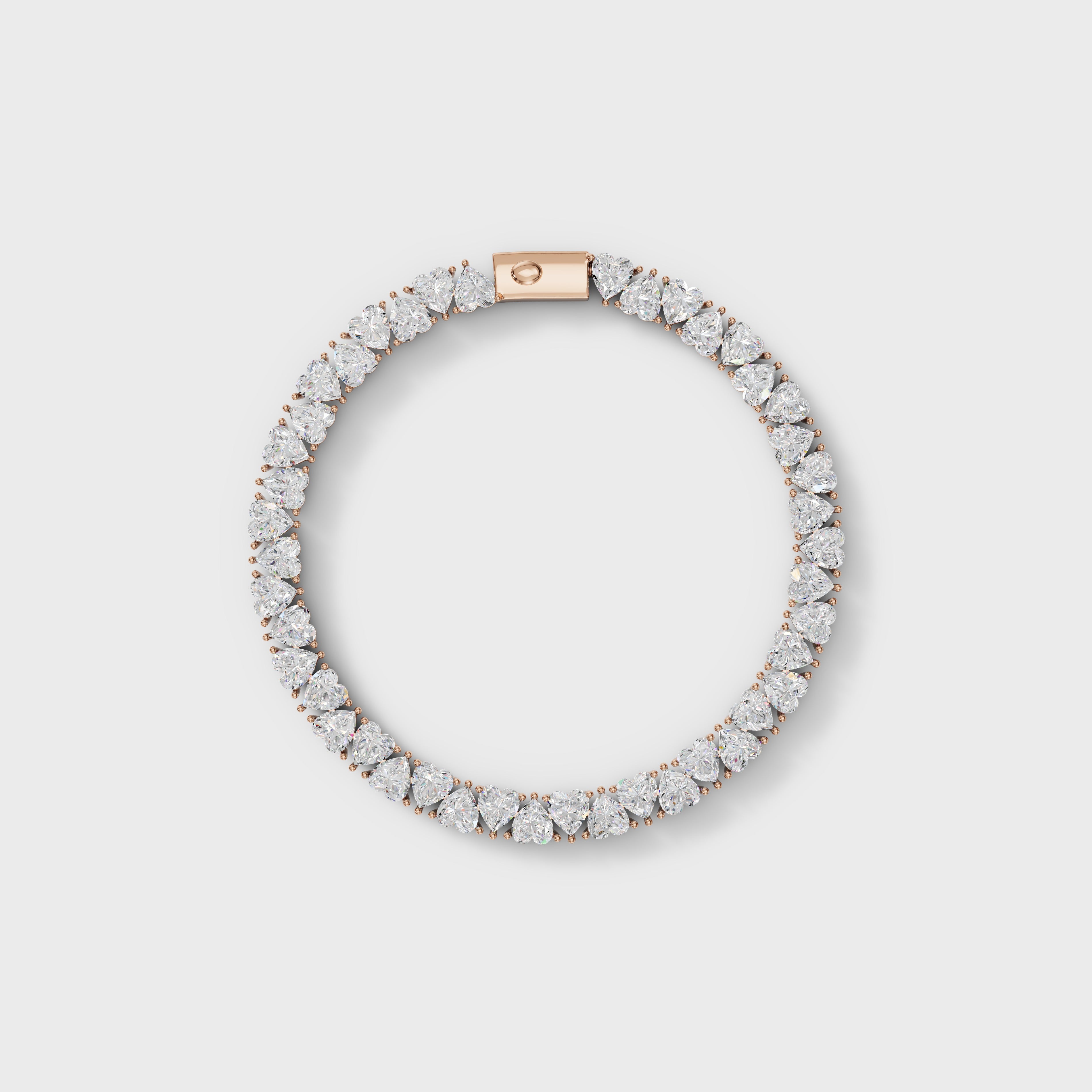 Heart On My Sleev Diamond Bracelet